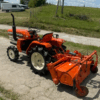 Traktor traktorek 4x4 Kubota B1502 z glebogryzarka 15 km śliczny - obrazek 7