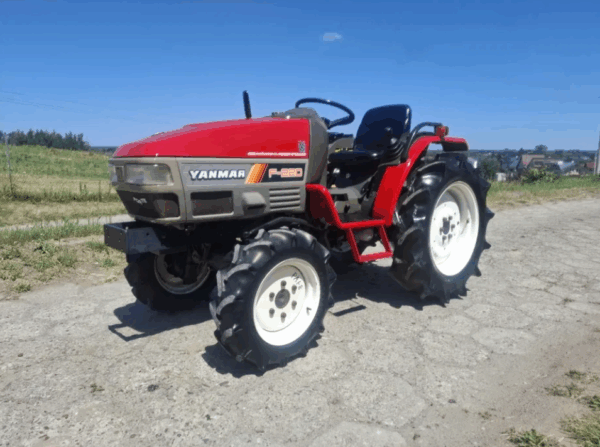 Traktor japoński ciągnik 4x4 yanmar f220 wspomaganie śliczny