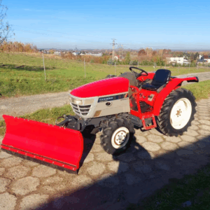 Traktor traktorek japoński 4x4 Yanmar AF 24 wspomaganie pług