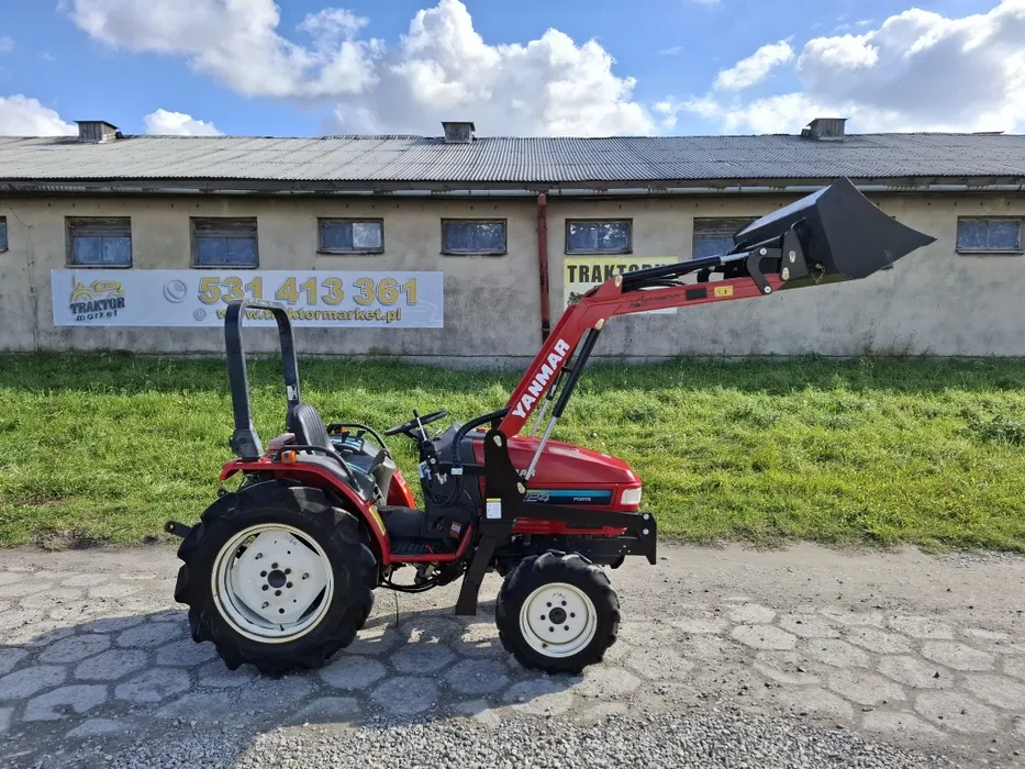 Traktorek traktor japoński 4x4 Yanmar Af 224 z ładowaczem Raty - obrazek 3
