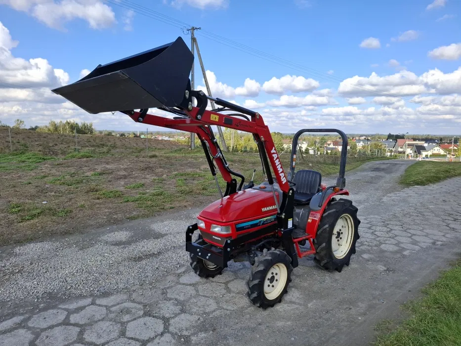 Traktorek traktor japoński 4x4 Yanmar Af 224 z ładowaczem Raty - obrazek 5